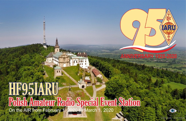 HF95IARU QSL Card