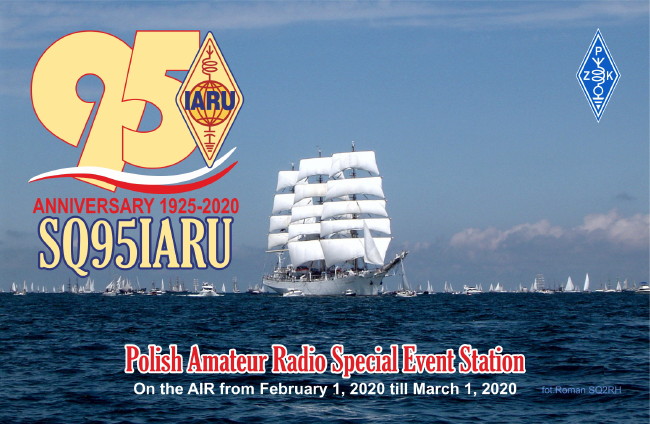 SQ95IARU QSL Card